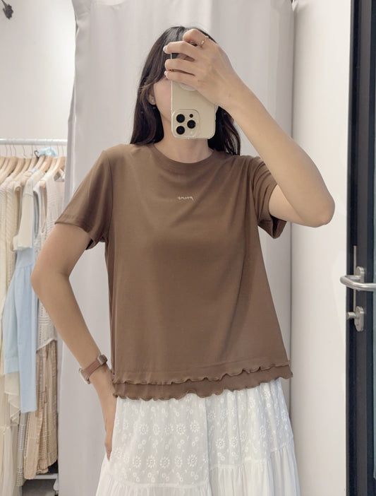 夏季・波浪邊超親膚Tee 2色入 1S50519