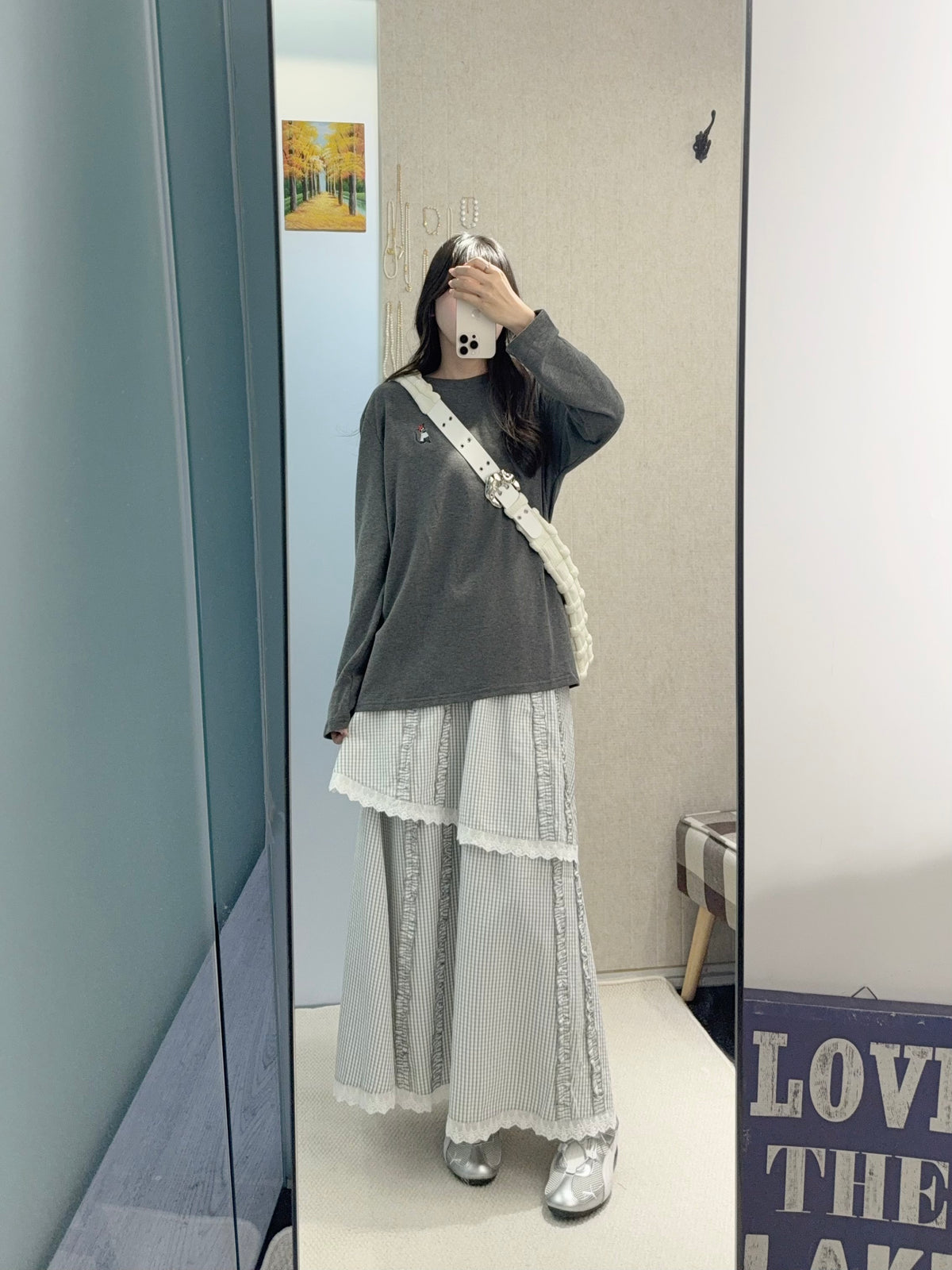 初秋・刺繡貓貓圖案磨毛衛衣 2色入  2W51028