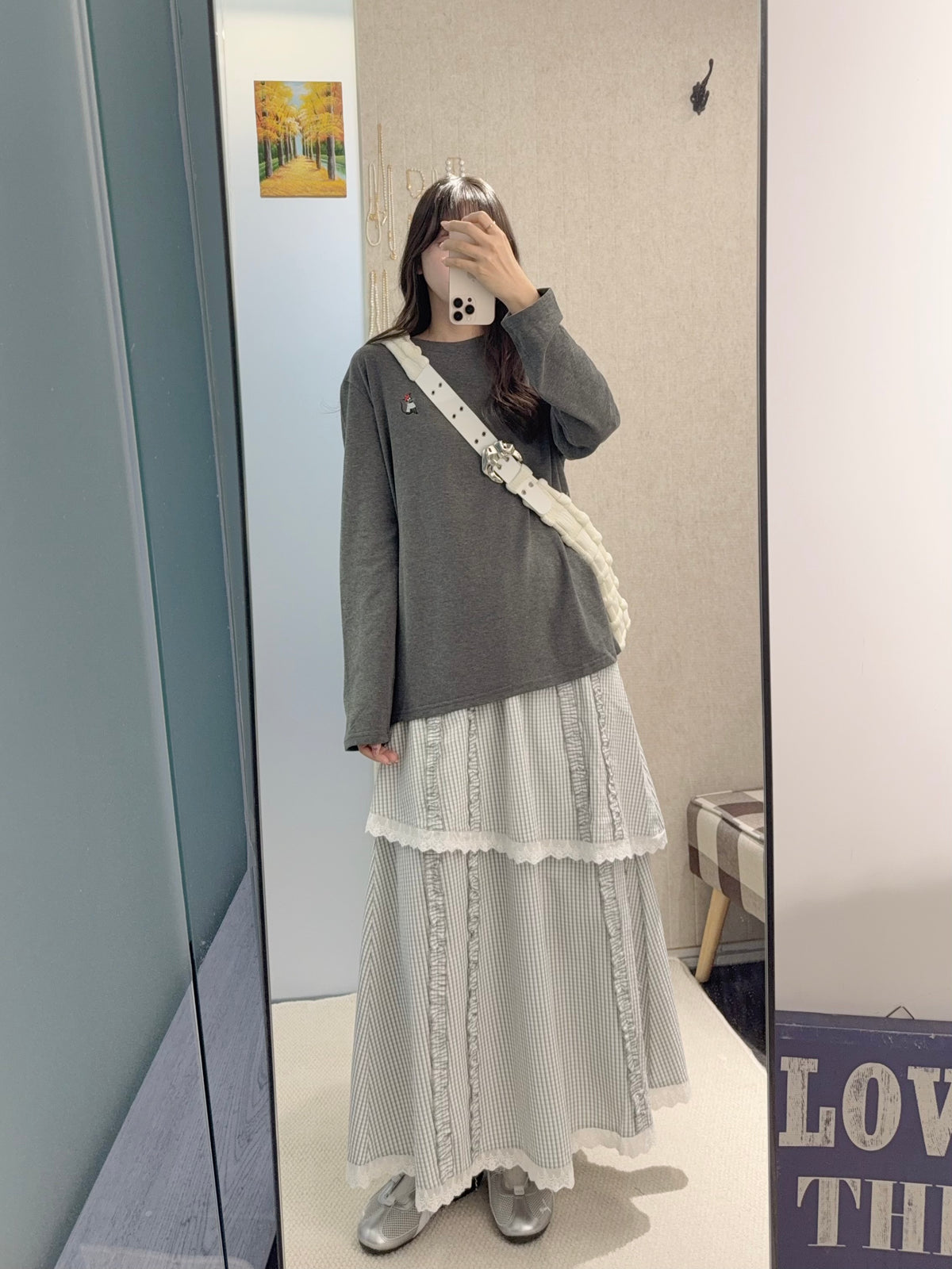 初秋・刺繡貓貓圖案磨毛衛衣 2色入  2W51028
