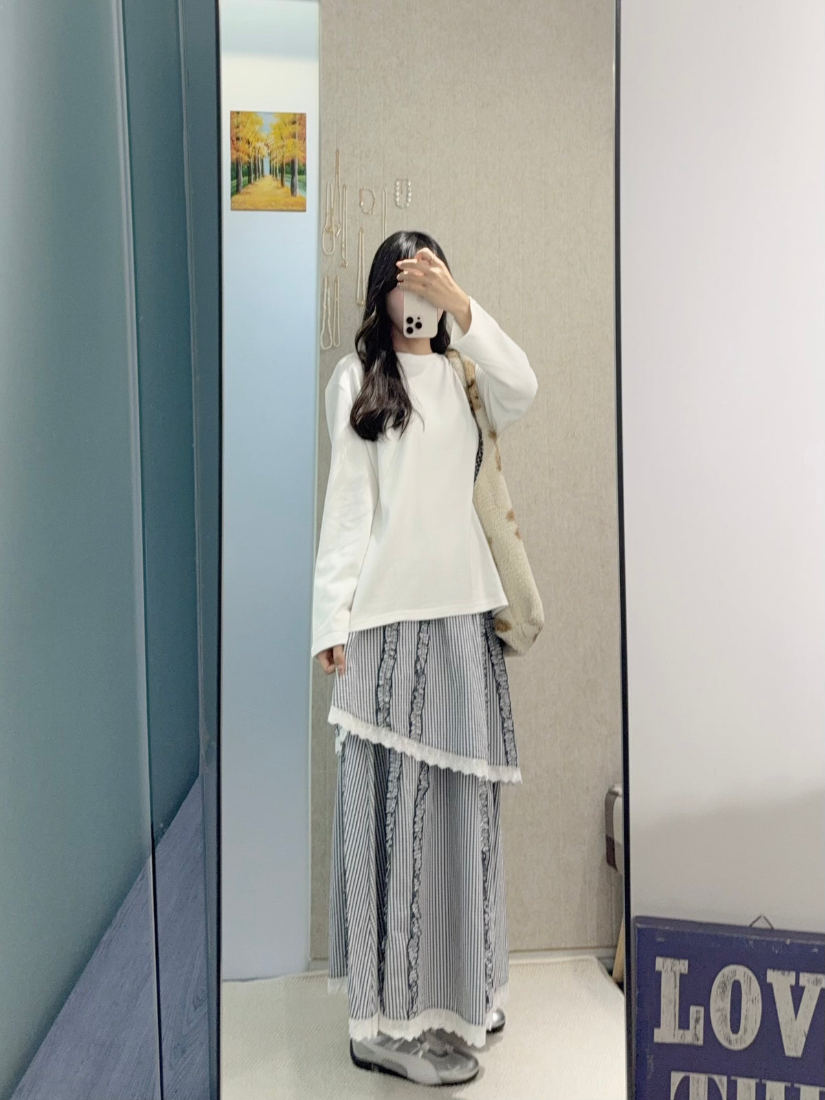 初秋・刺繡貓貓圖案磨毛衛衣 2色入  2W51028