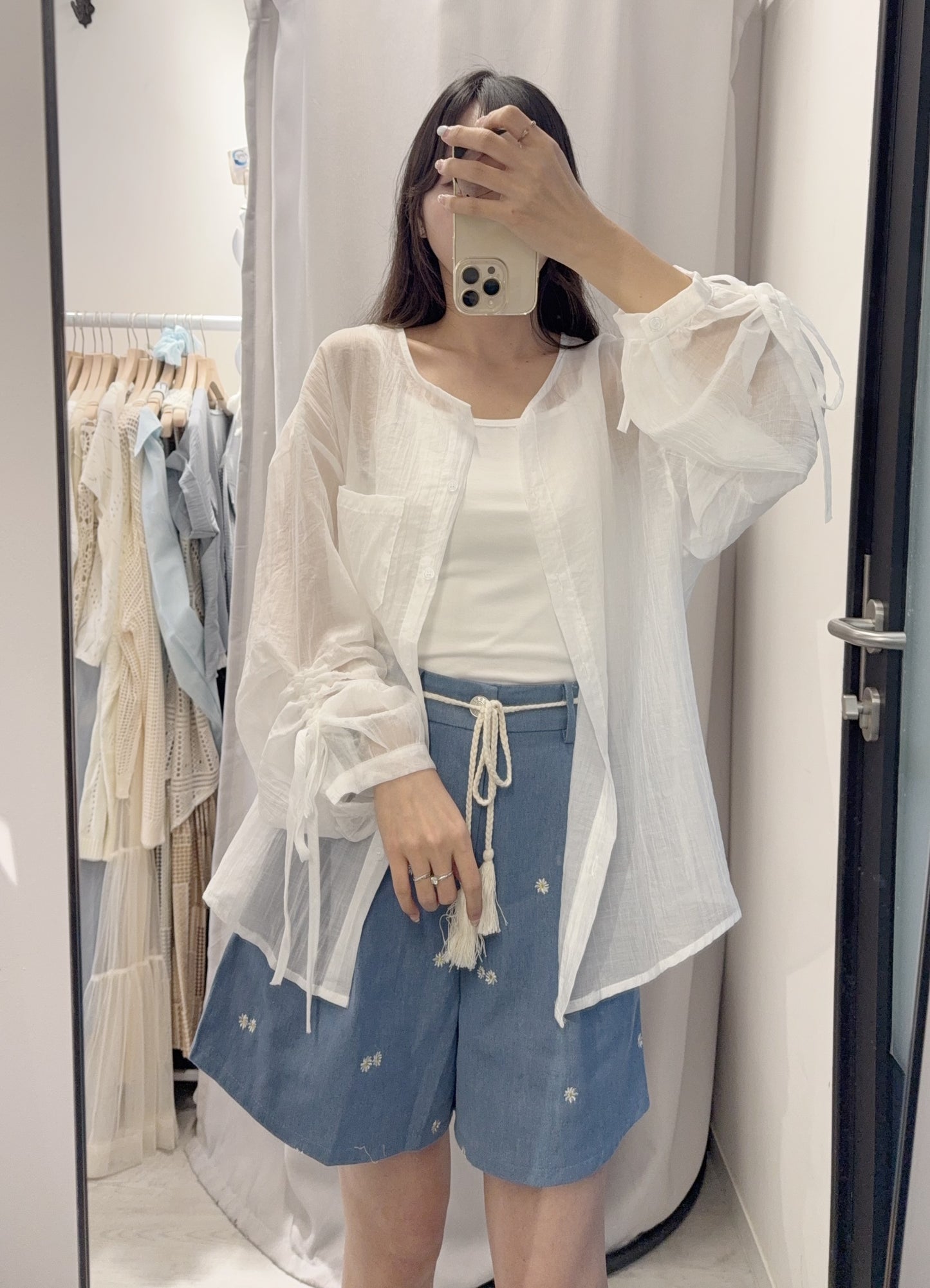 夏季・設計款束手袖恤衫SET 3色入 1S60605