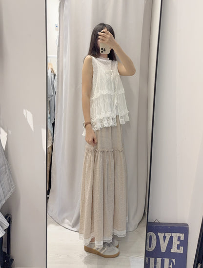 夏季・空氣感透視小背心 2色入 1S10604