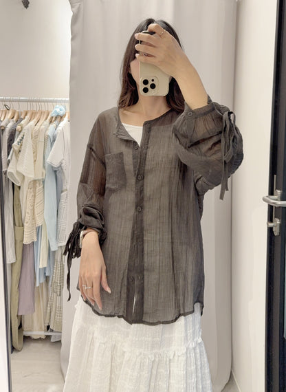 夏季・設計款束手袖恤衫SET 3色入 1S60605