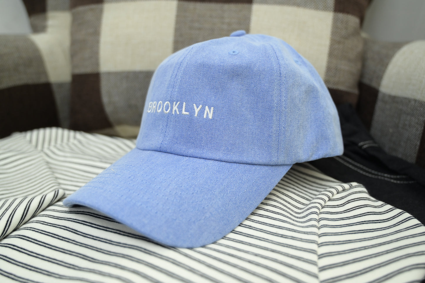 KR韓國直送 刺繡BROOKLYN CAP帽 三色入